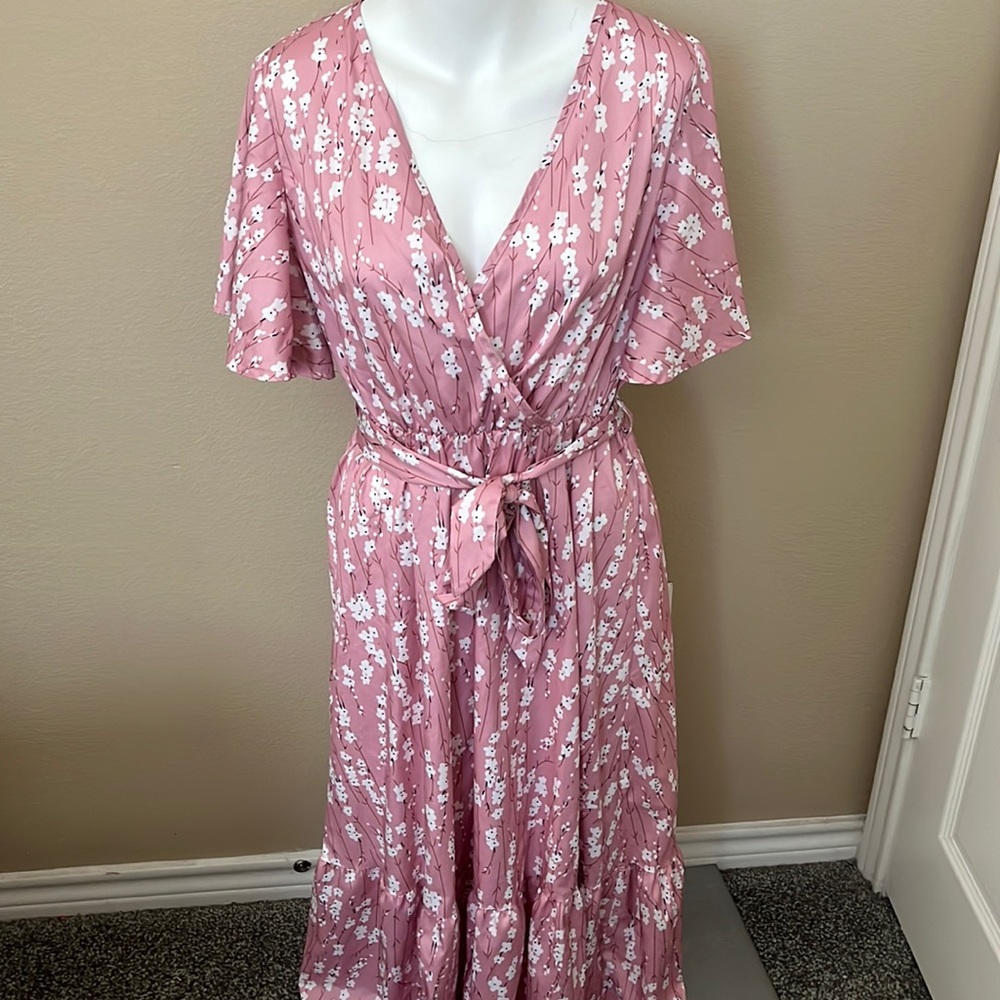 SHEIN floral dress size M